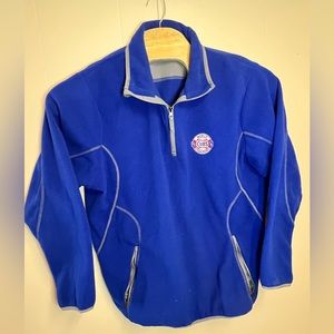 Antigua Chicago Cubs Fleece Pullover 1/4 Zip World Series Champion 2016 Size XL